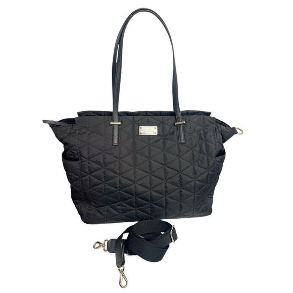 kate spade Handbags - Kate Spade Baby Diaper Bag Wilson Road Kaylie Maxi Shoulder bag. Black quilted